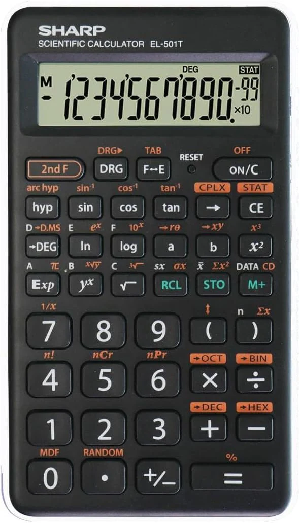 Sharp Calcolatrice Scentifica Bianca